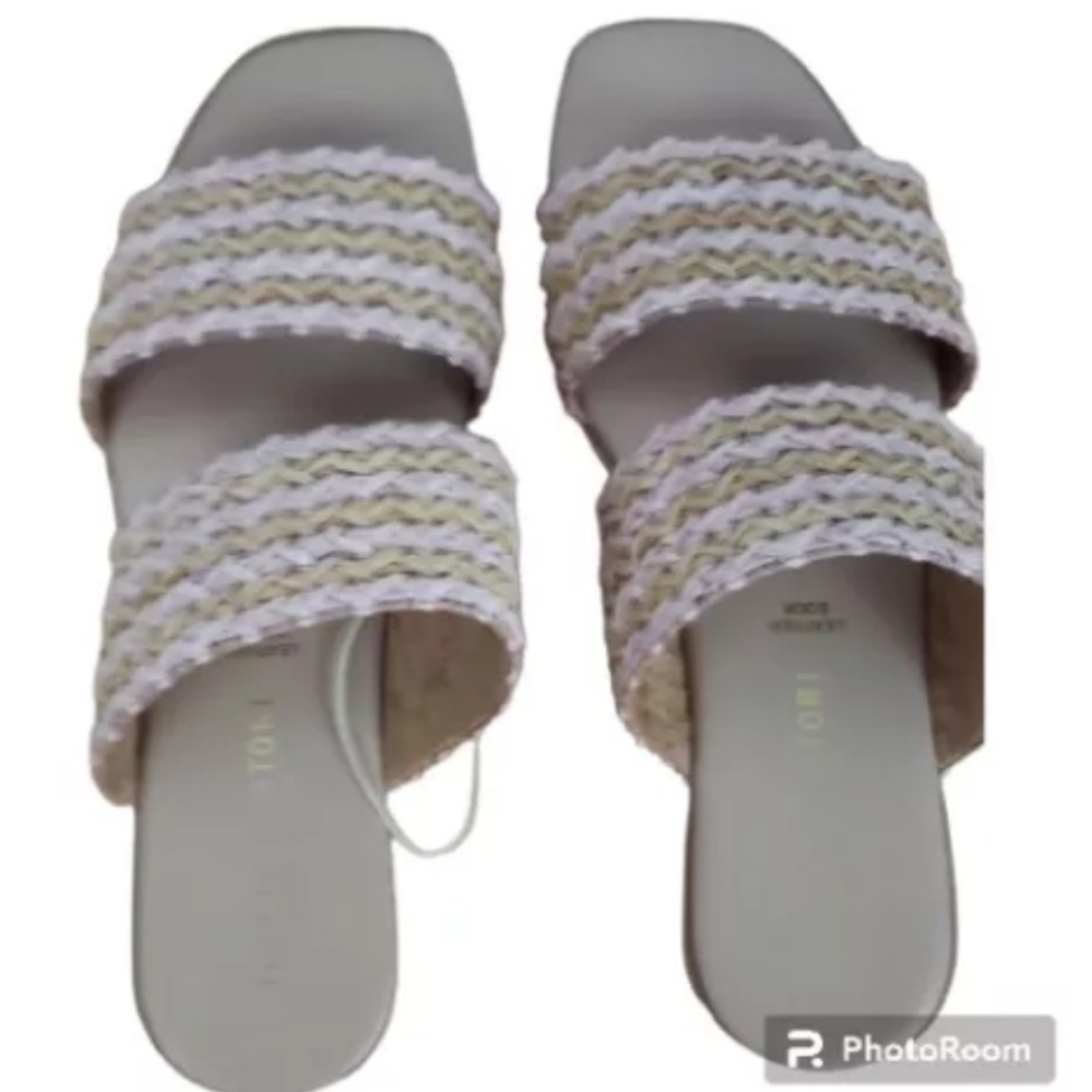 Avellini Made In Italy Woven Sandals Leather Sock NWT - Picture 5 of 7